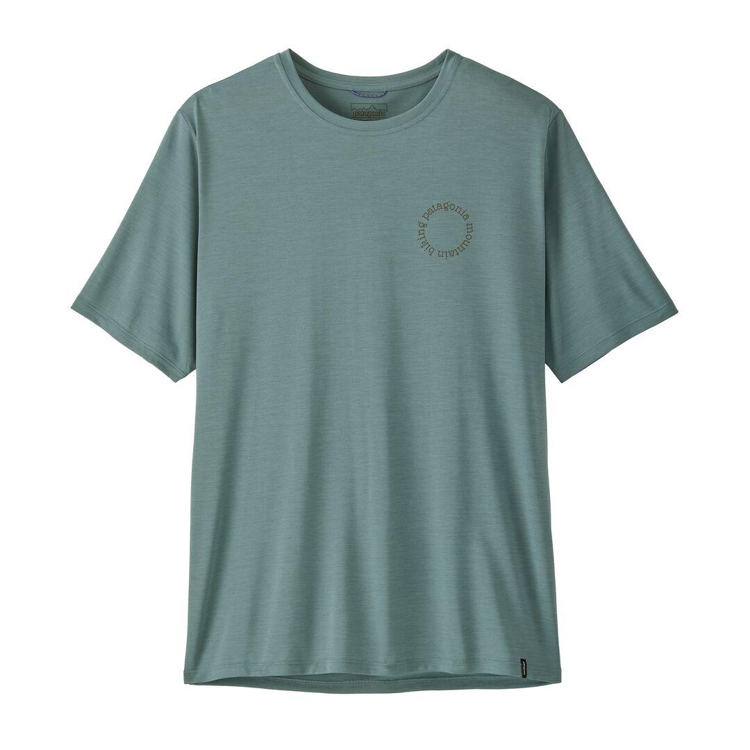 Capilene® Cool Daily Shirt - Spoke Stencil | Patagonia on sale