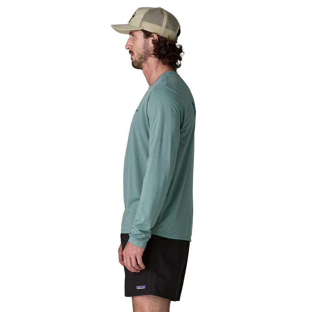 Long-Sleeved Capilene® Cool Daily Shirt - Fitz Roy Trout | Patagonia on sale
