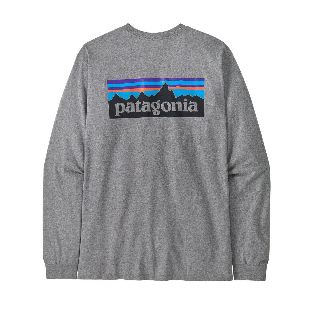 Long-Sleeved P-6 Logo Responsibili-Tee® | Patagonia online
