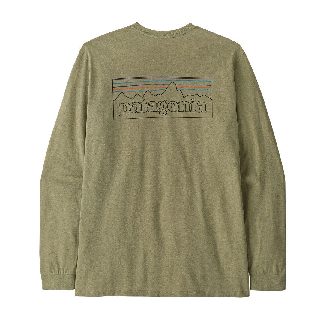 Long-Sleeved P-6 Logo Responsibili-Tee® | Patagonia online