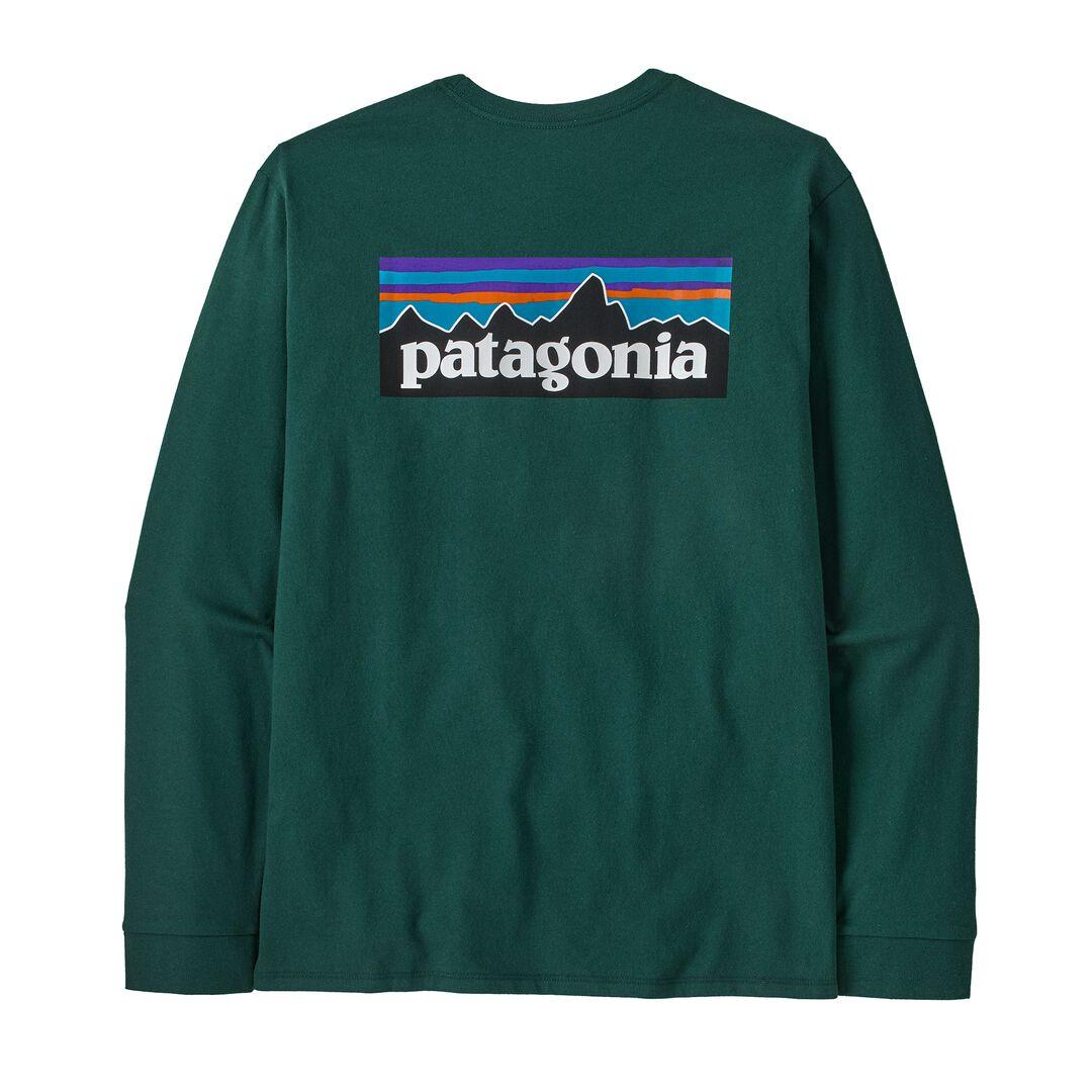 Long-Sleeved P-6 Logo Responsibili-Tee® | Patagonia online