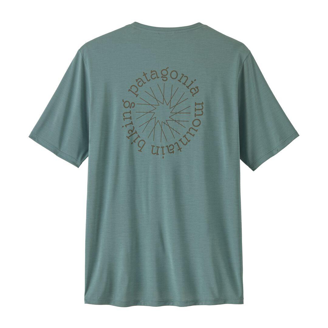 Capilene® Cool Daily Shirt - Spoke Stencil | Patagonia on sale