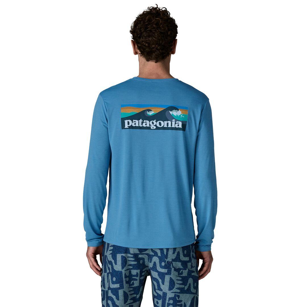 Long-Sleeved Capilene® Cool Daily Shirt - Boardshort Logo | Patagonia us
