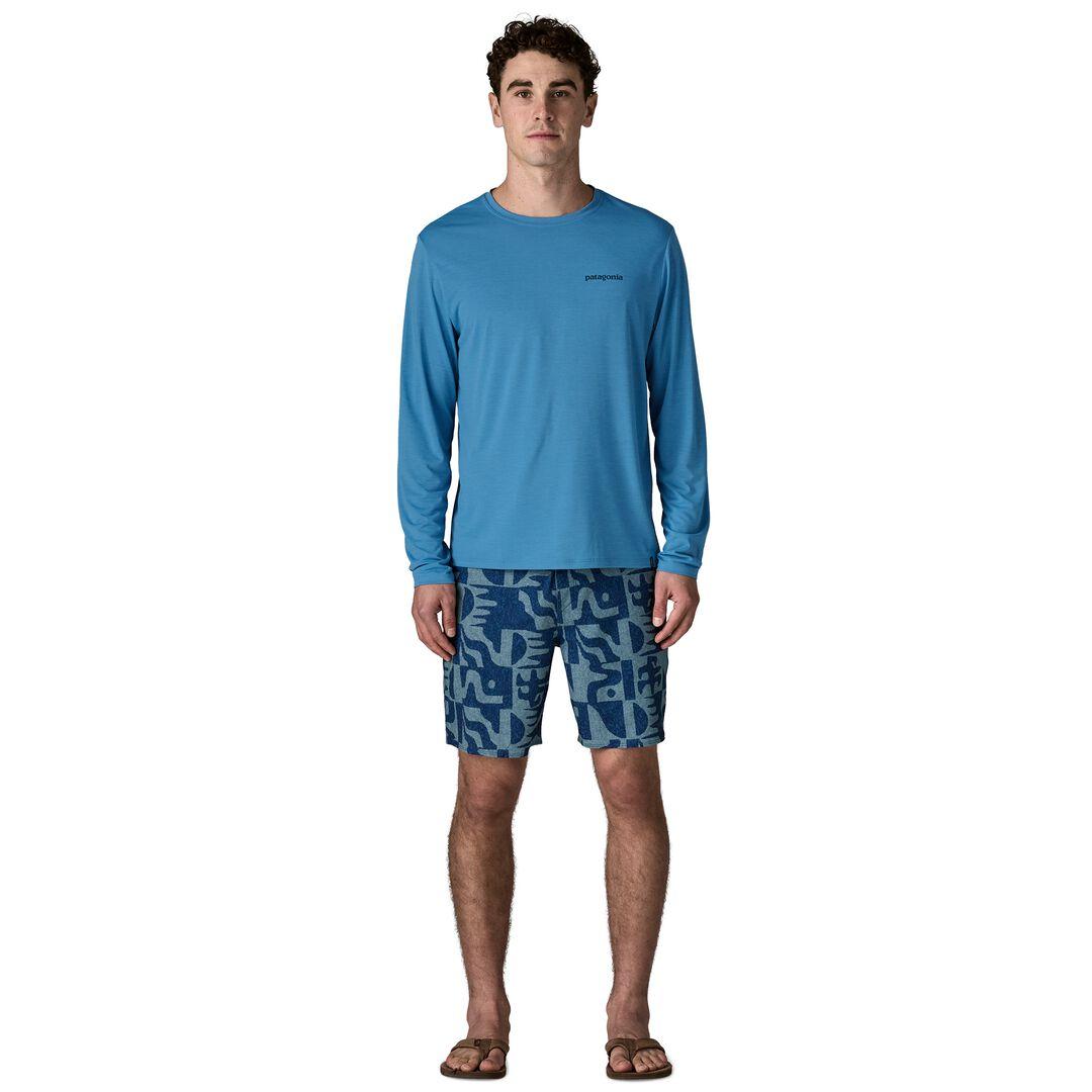 Long-Sleeved Capilene® Cool Daily Shirt - Boardshort Logo | Patagonia us