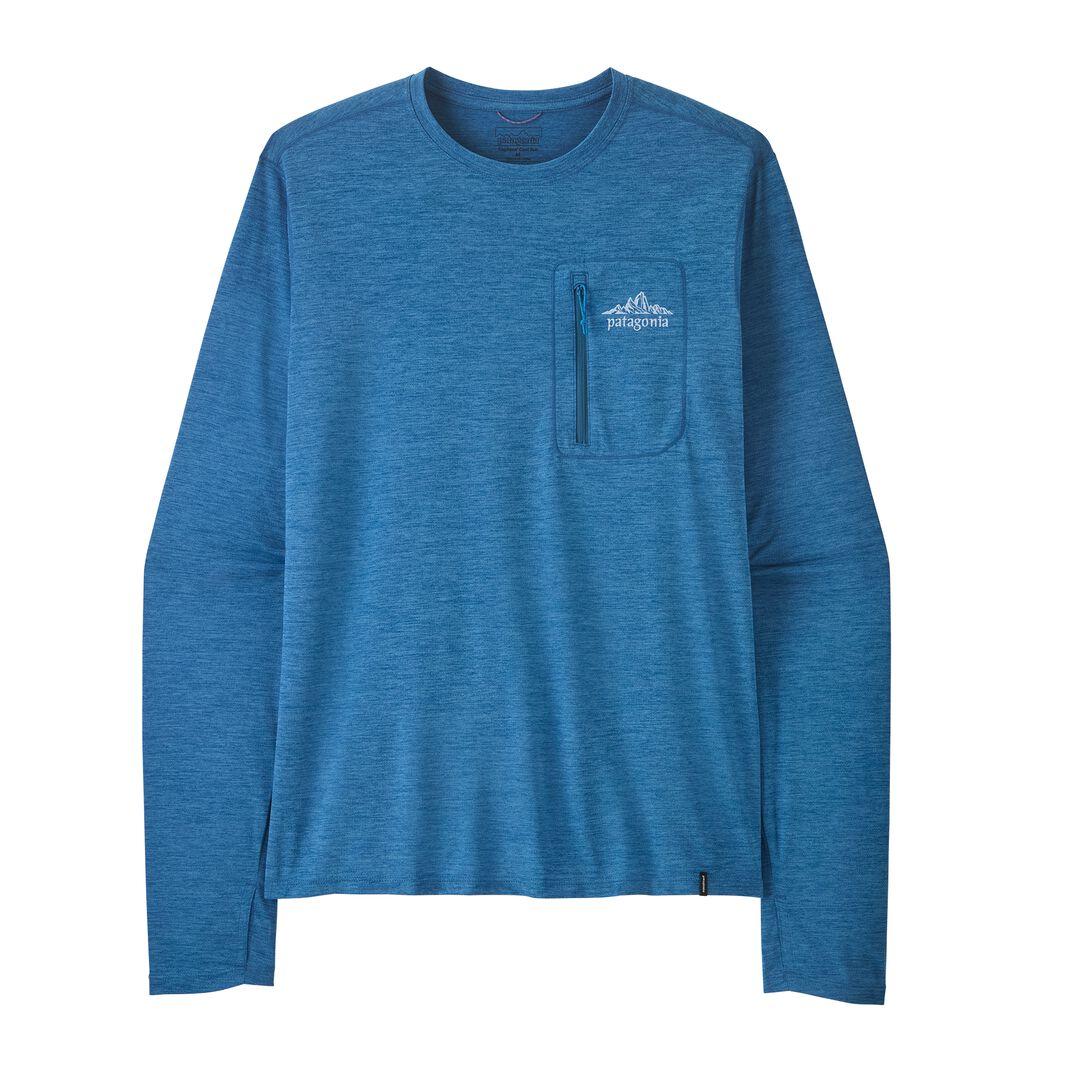 Long-Sleeved Capilene® Cool Sun Shirt - Cloud Crag Crest | Patagonia for sale