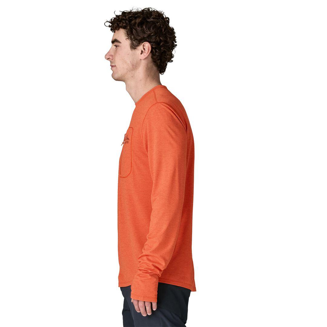 Long-Sleeved Capilene® Cool Sun Shirt - Cloud Crag Crest | Patagonia for sale