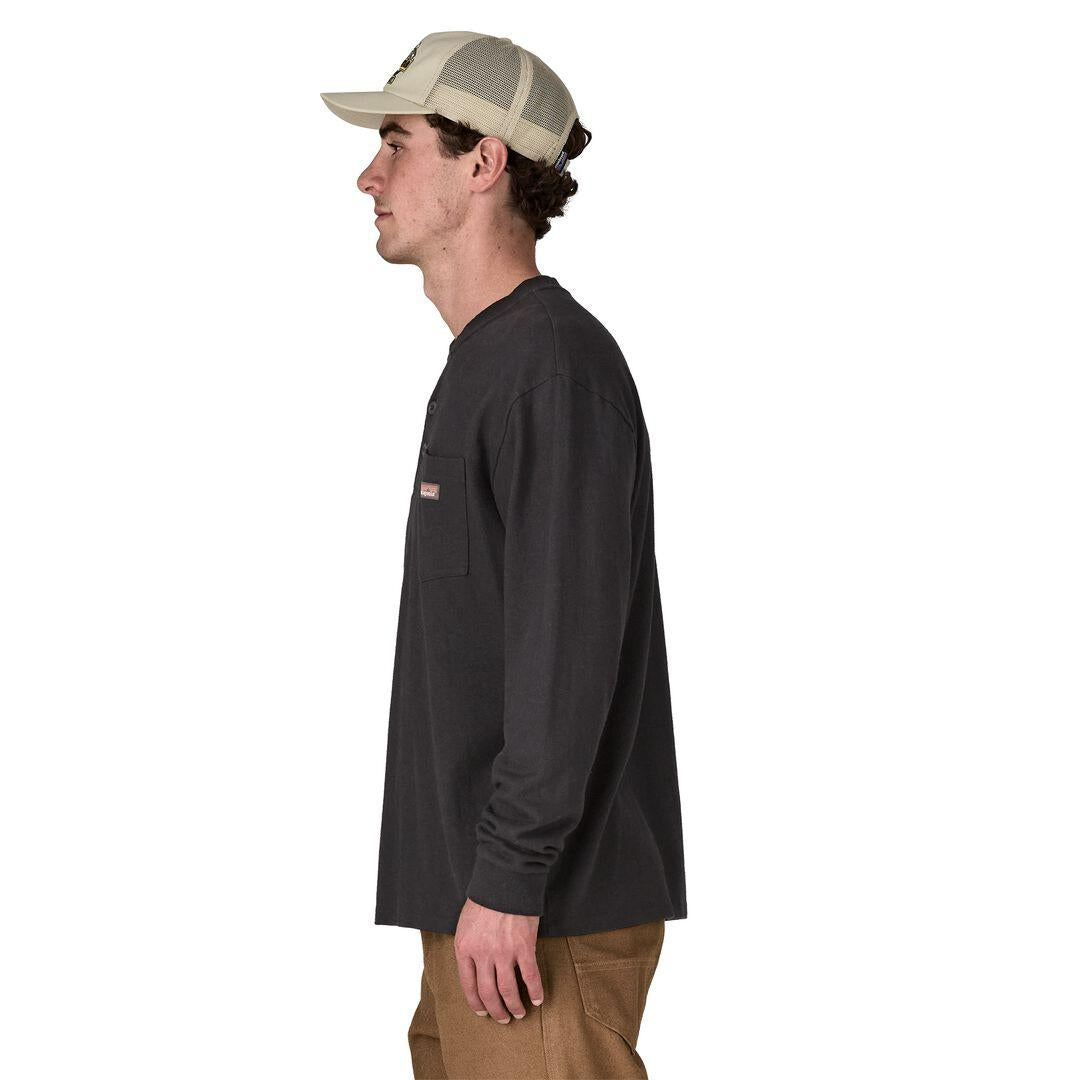 Long-Sleeved Work Henley Pocket Tee | Patagonia sale