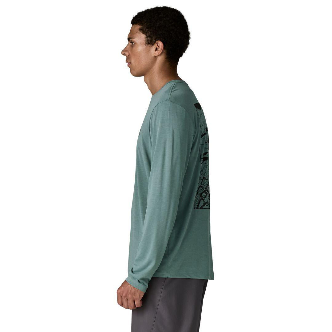 Long-Sleeved Capilene® Cool Daily Shirt - Cloud Crag | Patagonia for sale