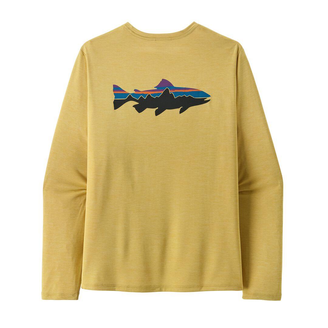 Long-Sleeved Capilene® Cool Daily Shirt - Fitz Roy Trout | Patagonia on sale