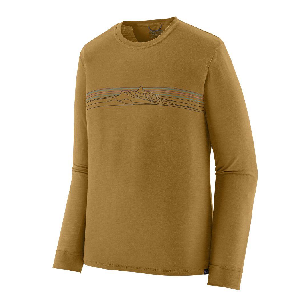 Long-Sleeved Capilene® Cool Merino Blend Graphic Shirt | Patagonia on sale