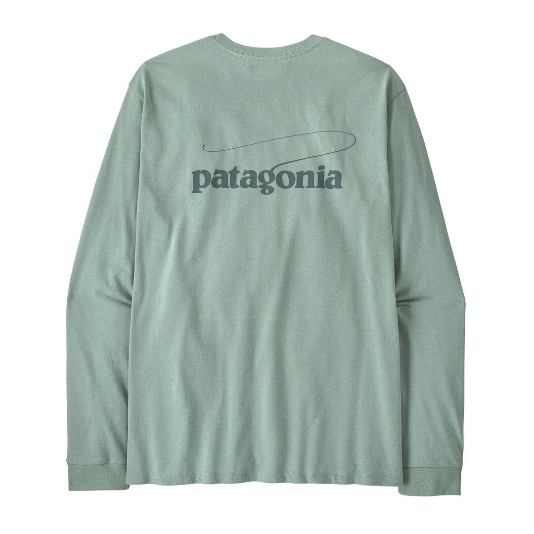 Long-Sleeved Casting Logo Responsibili-Tee® | Patagonia on sale