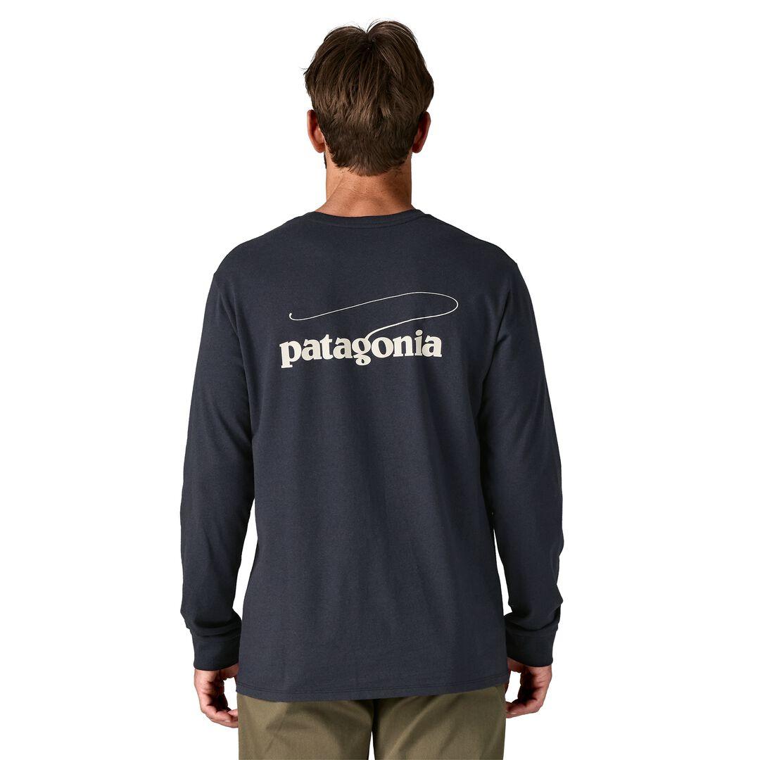 Long-Sleeved Casting Logo Responsibili-Tee® | Patagonia on sale