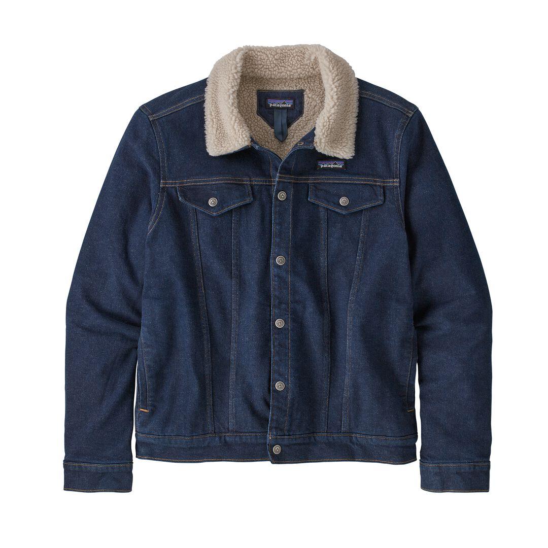 Fleece Pile-Lined Trucker Jacket | Patagonia on sale