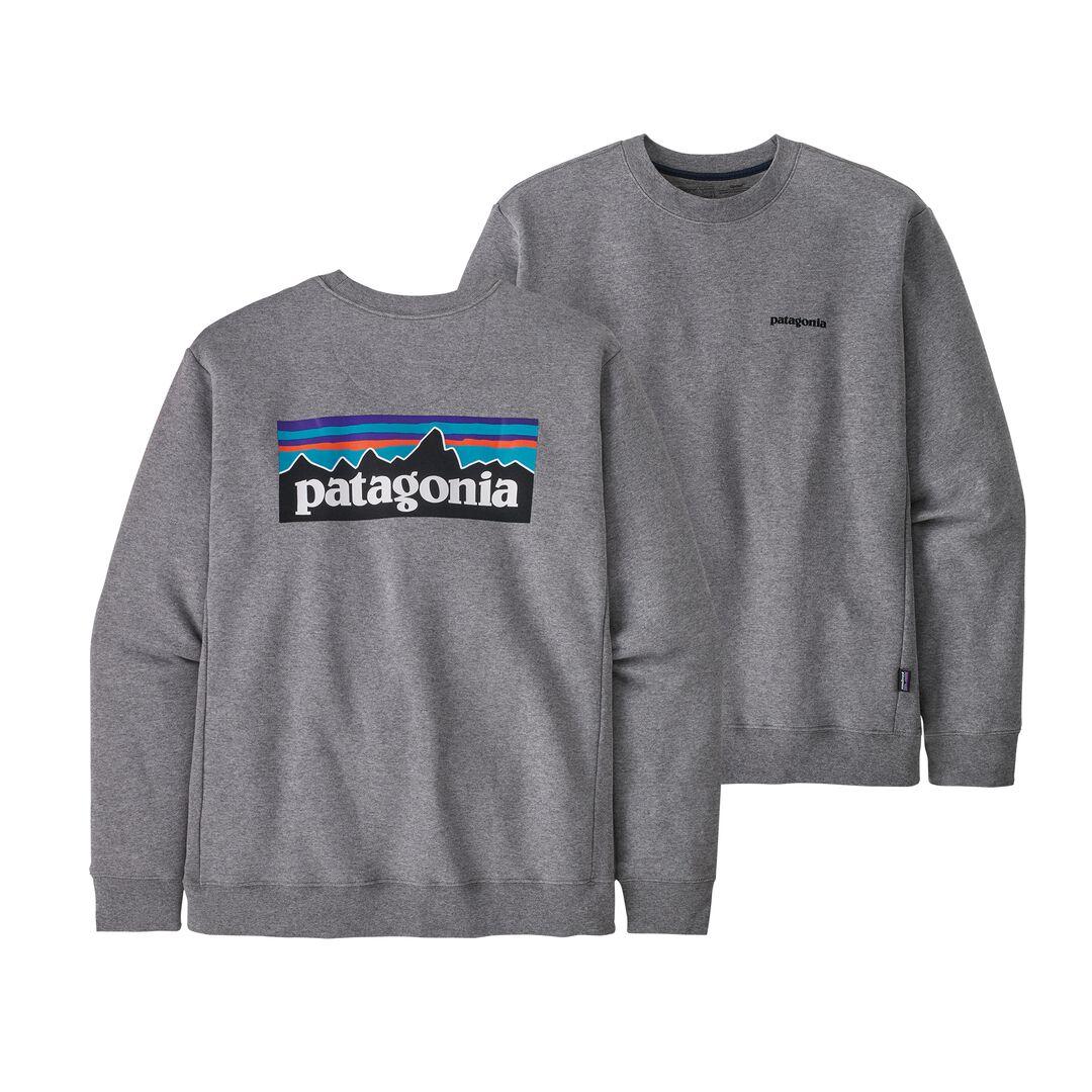 P-6 Logo Uprisal Fleece Crewneck Sweatshirt | Patagonia sale