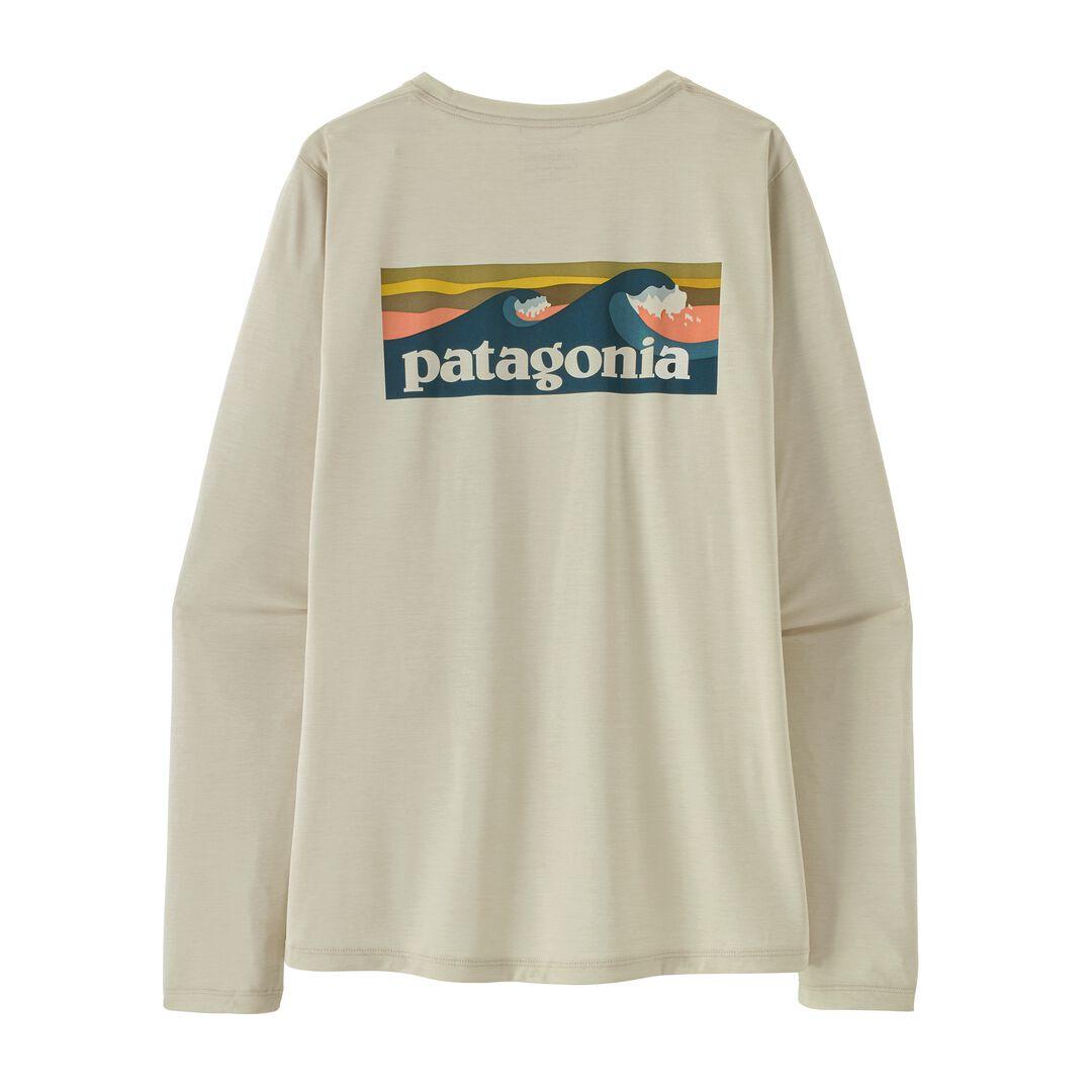 Long-Sleeved Capilene® Cool Daily Shirt - Boardshort Logo | Patagonia outlet