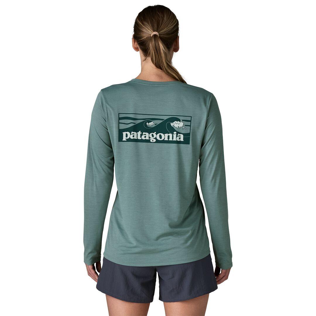 Long-Sleeved Capilene® Cool Daily Shirt - Boardshort Logo | Patagonia outlet