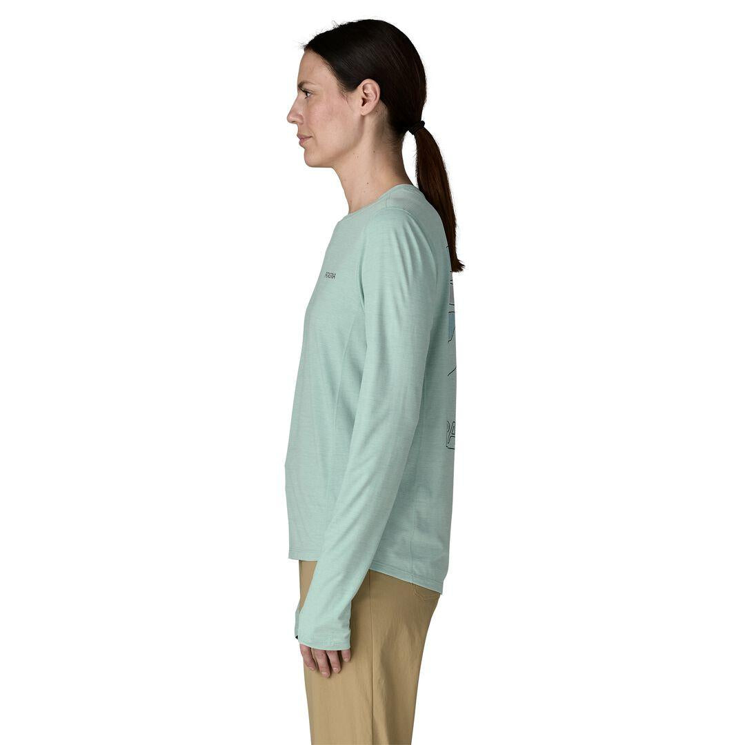 Long-Sleeved Capilene® Cool Sun Shirt - Peak Visions | Patagonia us