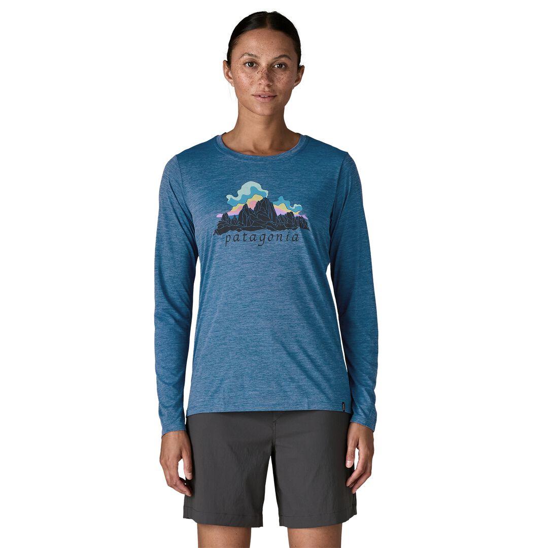 Long-Sleeved Capilene® Cool Daily Shirt - Fitz Roy Nimbus | Patagonia