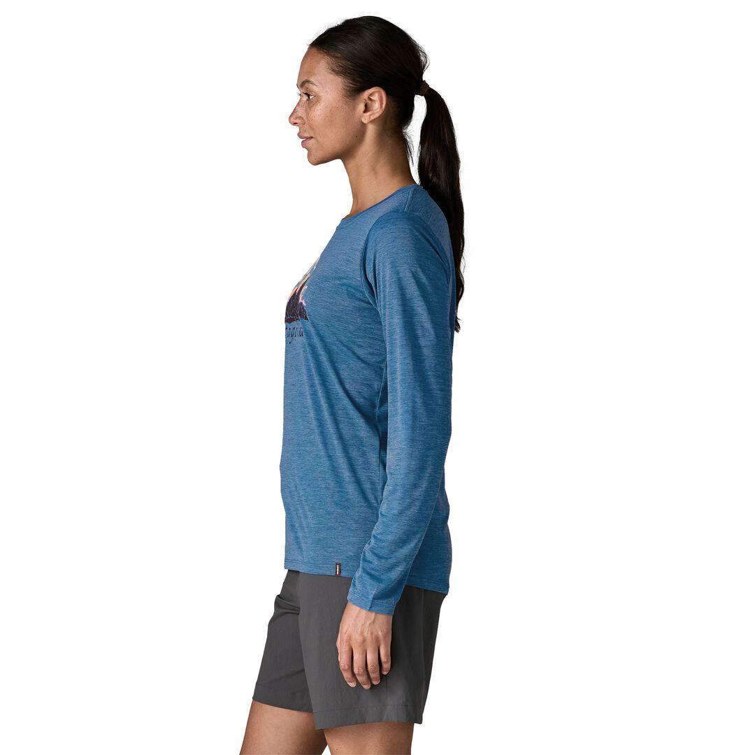 Long-Sleeved Capilene® Cool Daily Shirt - Fitz Roy Nimbus | Patagonia