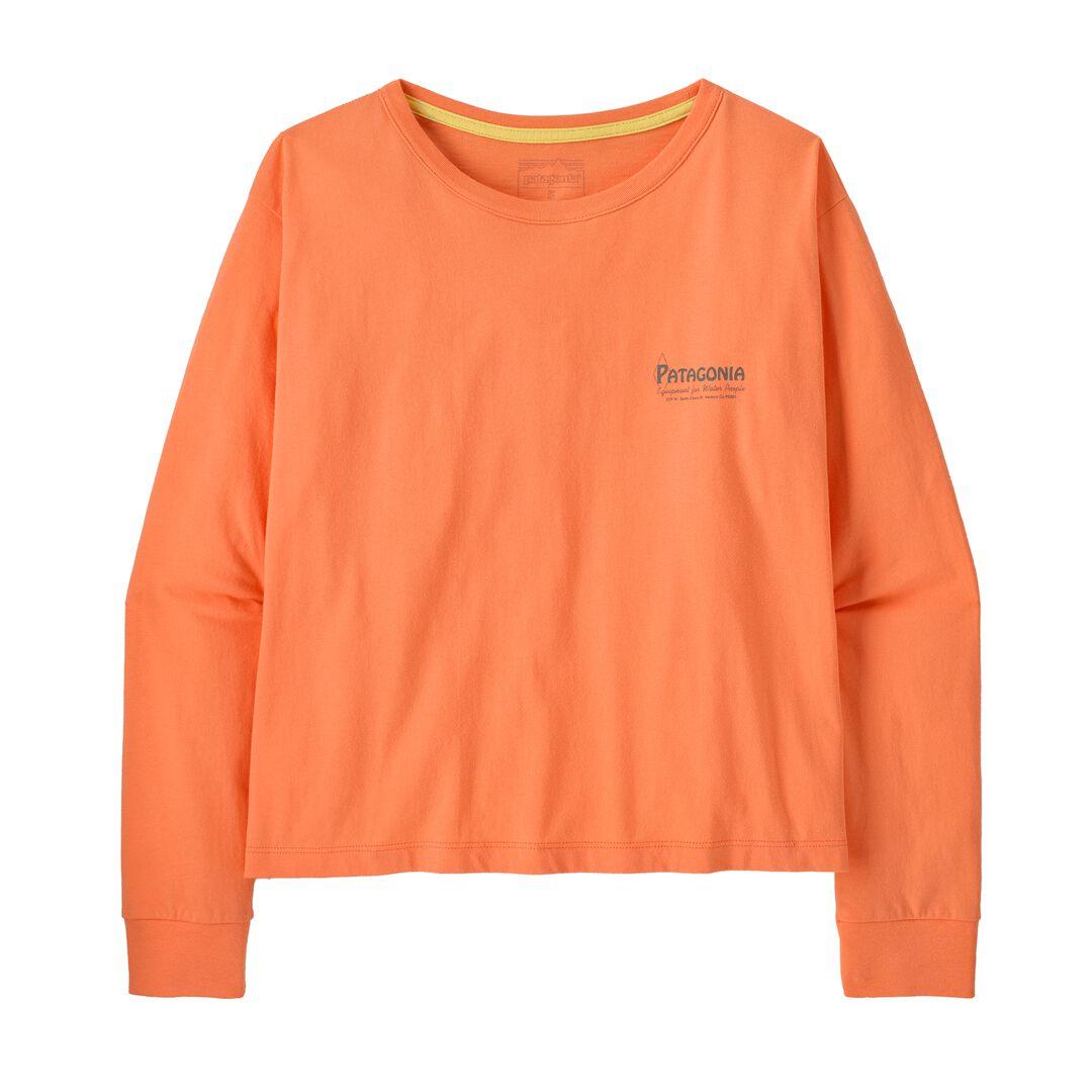 Long-Sleeved Water People Banner Easy-Cut T-Shirt | Patagonia outlet