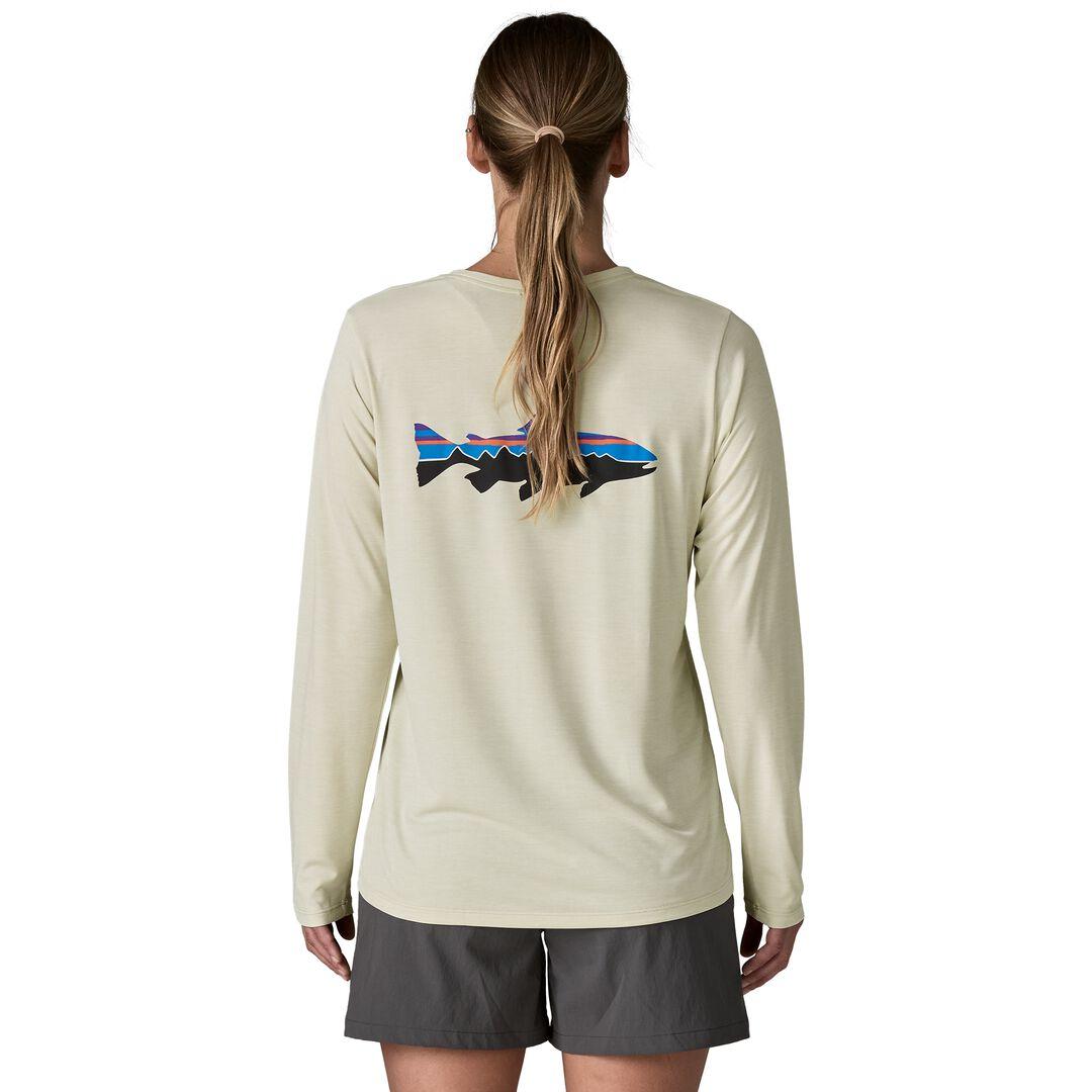 Long-Sleeved Capilene® Cool Daily Shirt - Fitz Roy Trout | Patagonia us