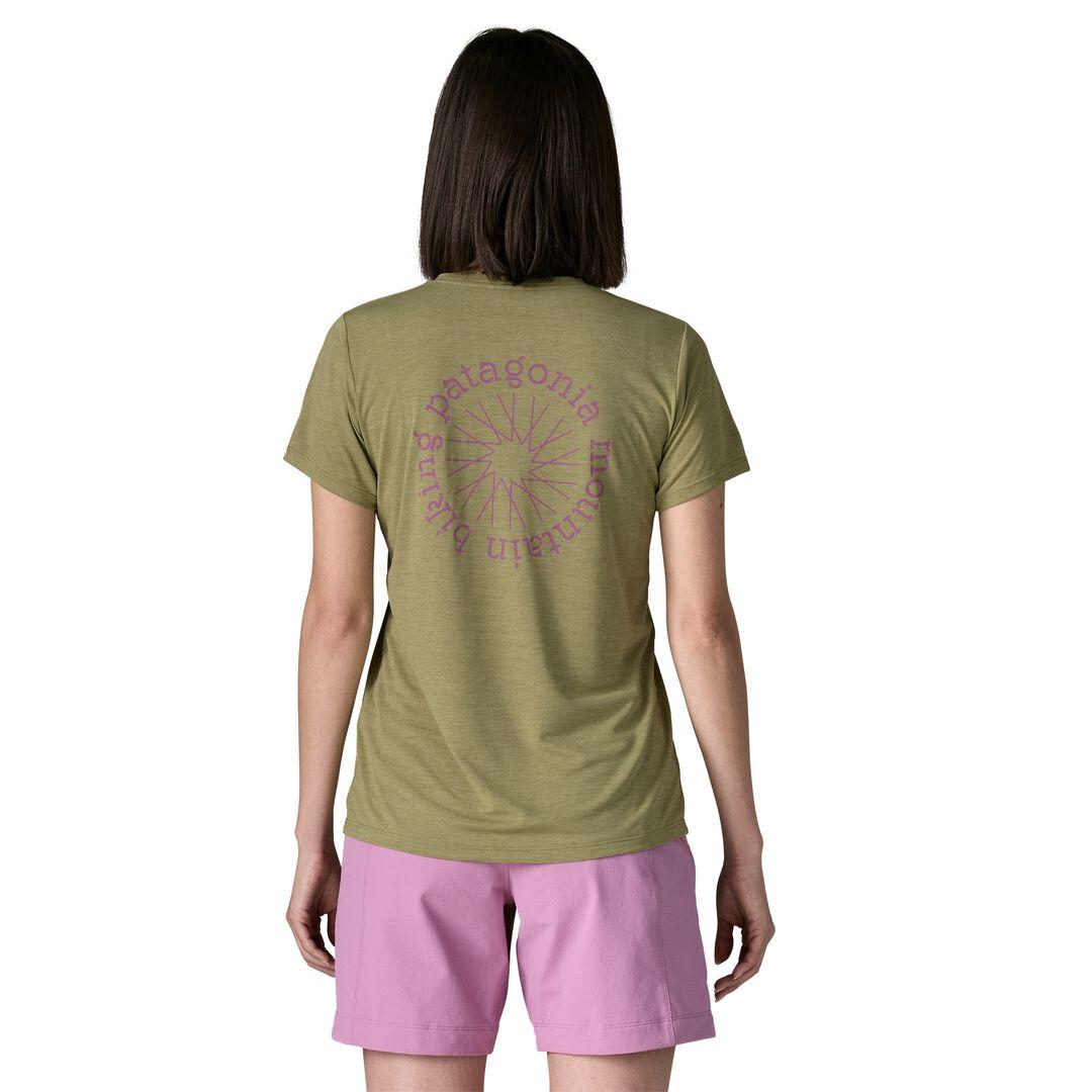 Capilene® Cool Daily Shirt - Spoke Stencil | Patagonia for sale