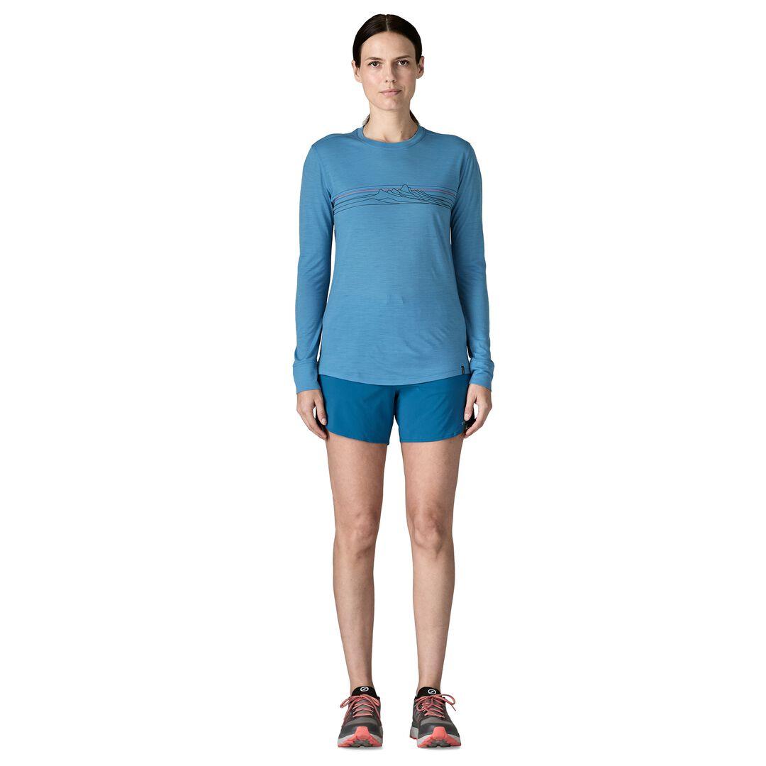 Long-Sleeved Capilene® Cool Merino Blend Graphic Shirt | Patagonia outlet