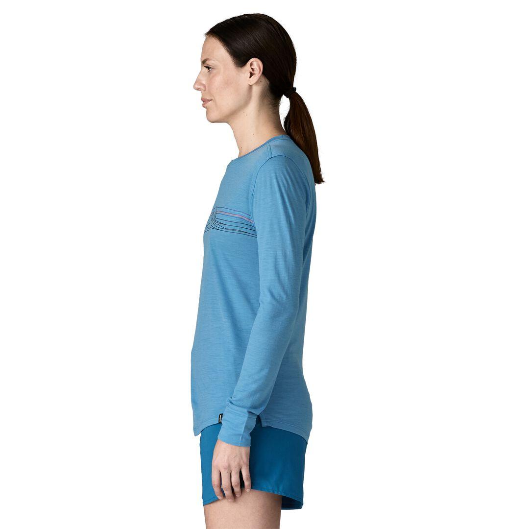 Long-Sleeved Capilene® Cool Merino Blend Graphic Shirt | Patagonia outlet