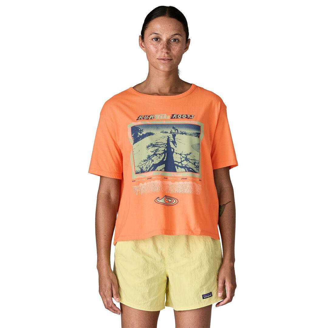 Run Like Roots Easy-Cut T-Shirt | Patagonia on sale