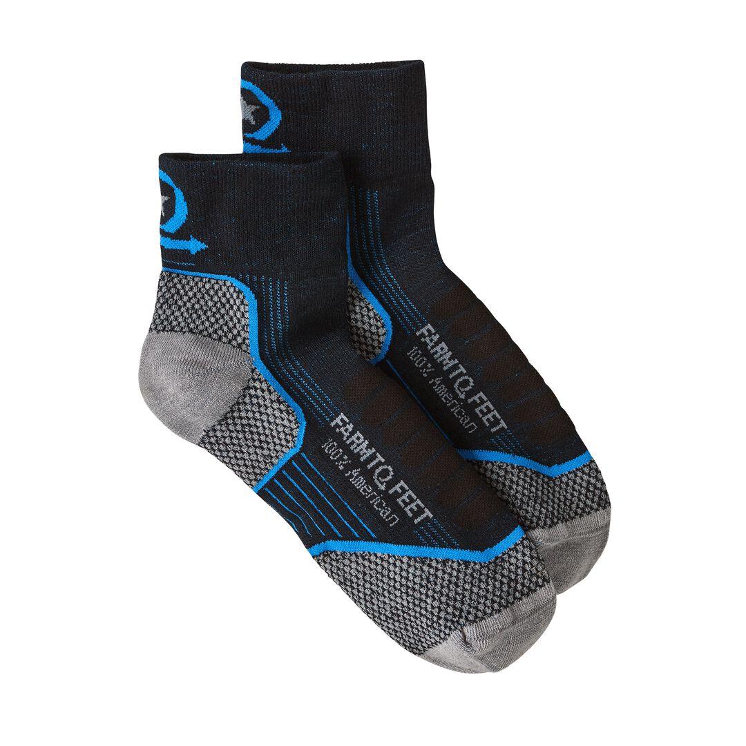Farm to Feet® Damascus Light Targeted Cushion Quarter Socks | Patagonia us