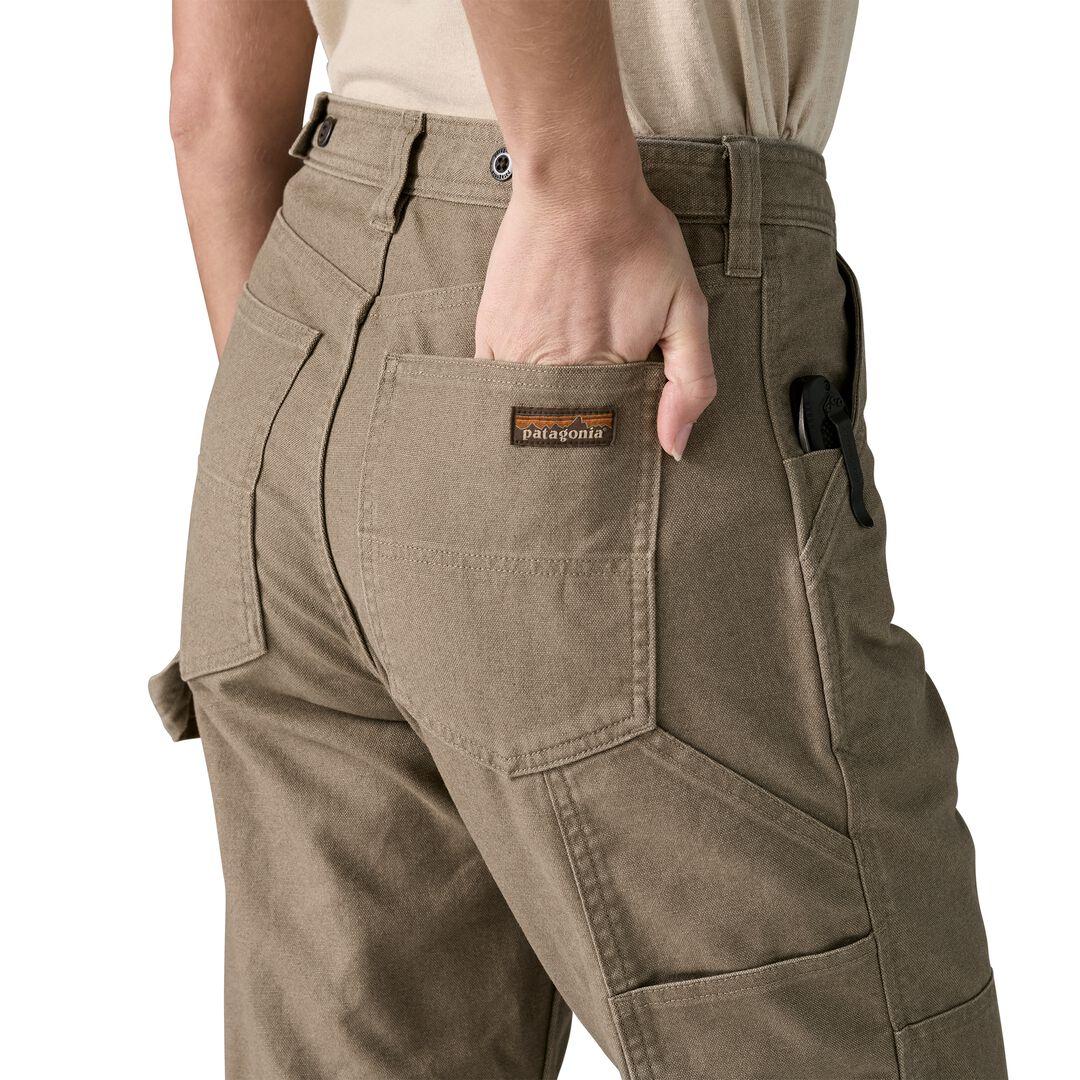 All Seasons Canvas Double Knee Work Pants - Short | Patagonia us