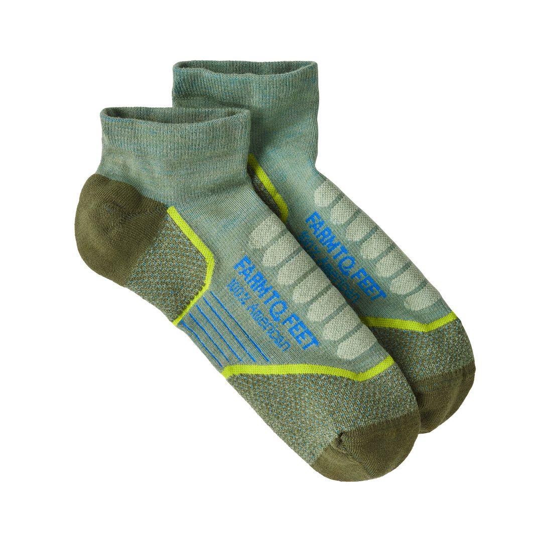 Farm to Feet® Damascus Light Targeted Cushion Low Socks | Patagonia outlet