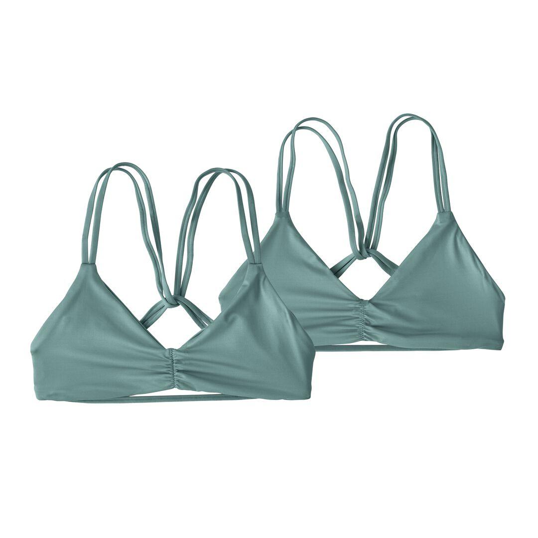 Reversible Seaglass Bay Halter Bikini Top | Patagonia for sale