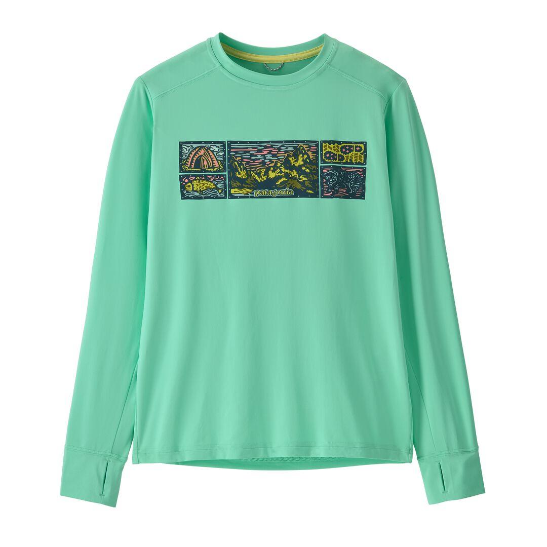 Kids' Long-Sleeved Capilene® Silkweight T-Shirt | Patagonia