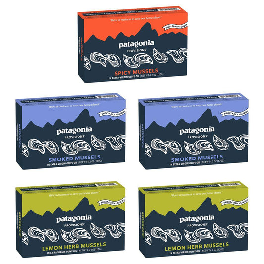 Provisions Tinned Mussels Variety Pack | Patagonia discount