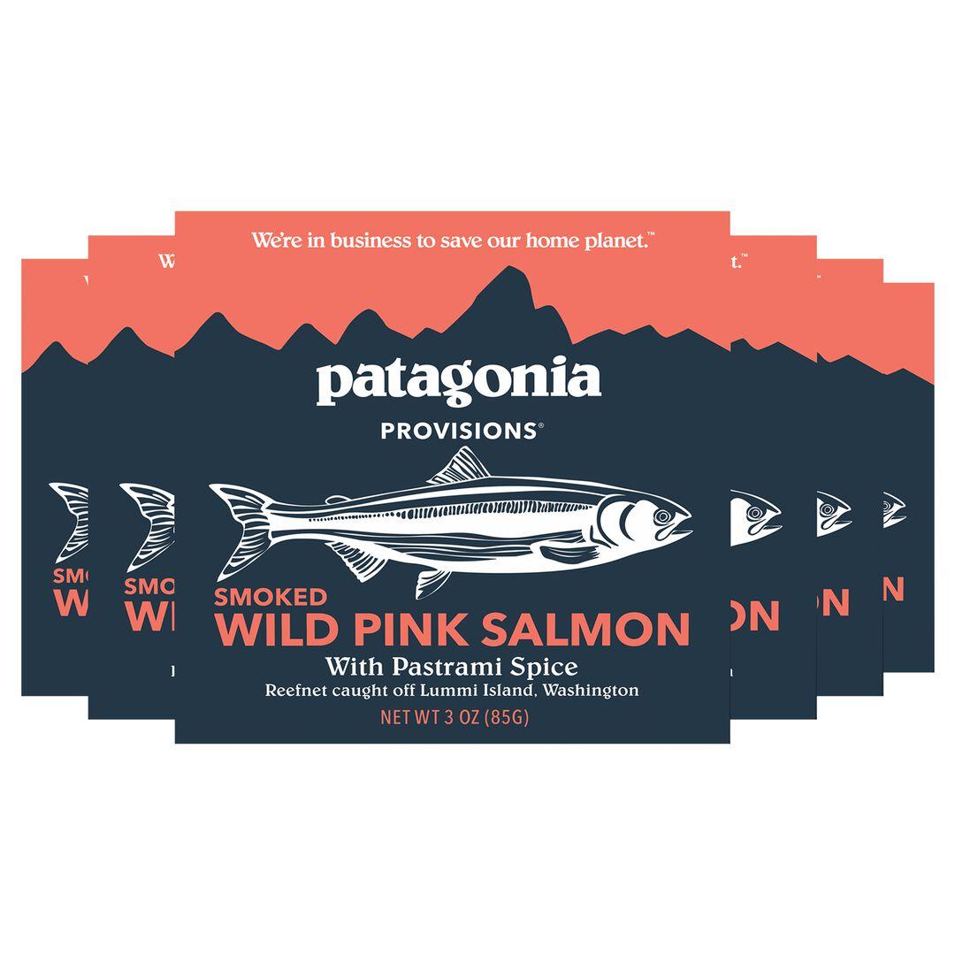 Provisions Canned Smoked Wild Pink Salmon with Pastrami Spice | Patagonia on sale