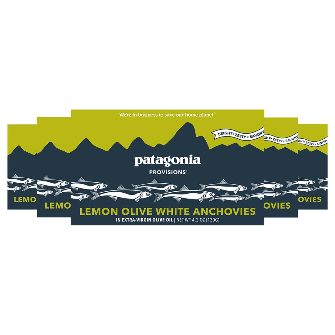 Provisions Lemon Olive Spanish White Anchovies | Patagonia us