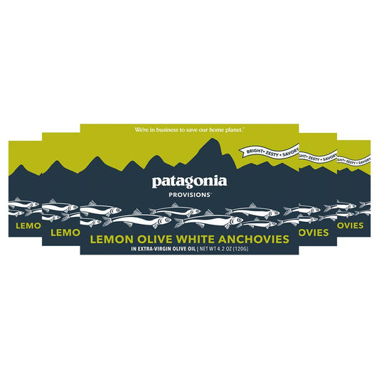 Provisions Lemon Olive Spanish White Anchovies | Patagonia us