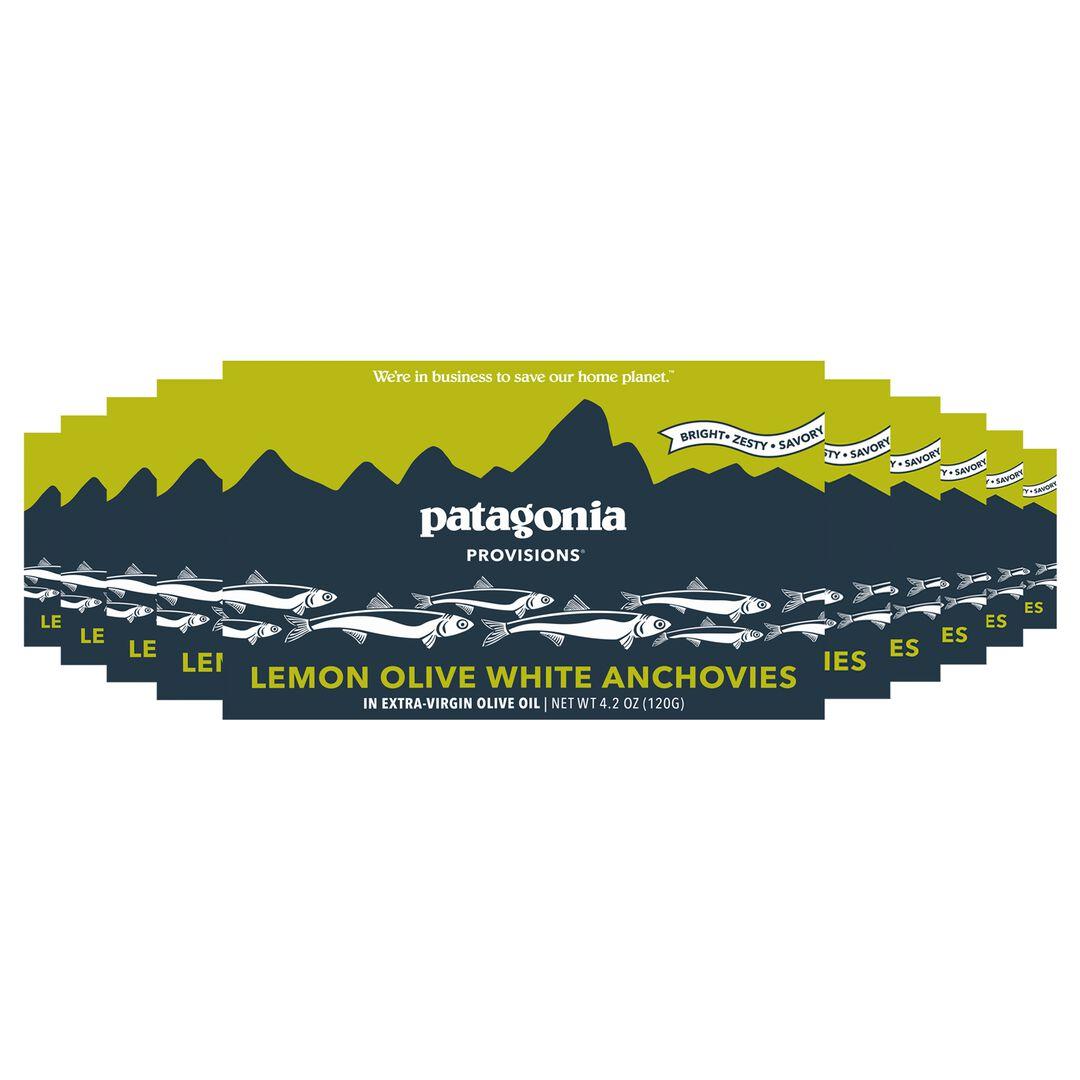 Provisions Lemon Olive Spanish White Anchovies | Patagonia us