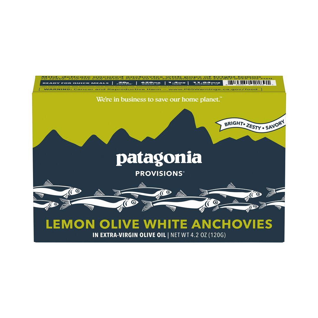Provisions Lemon Olive Spanish White Anchovies | Patagonia us