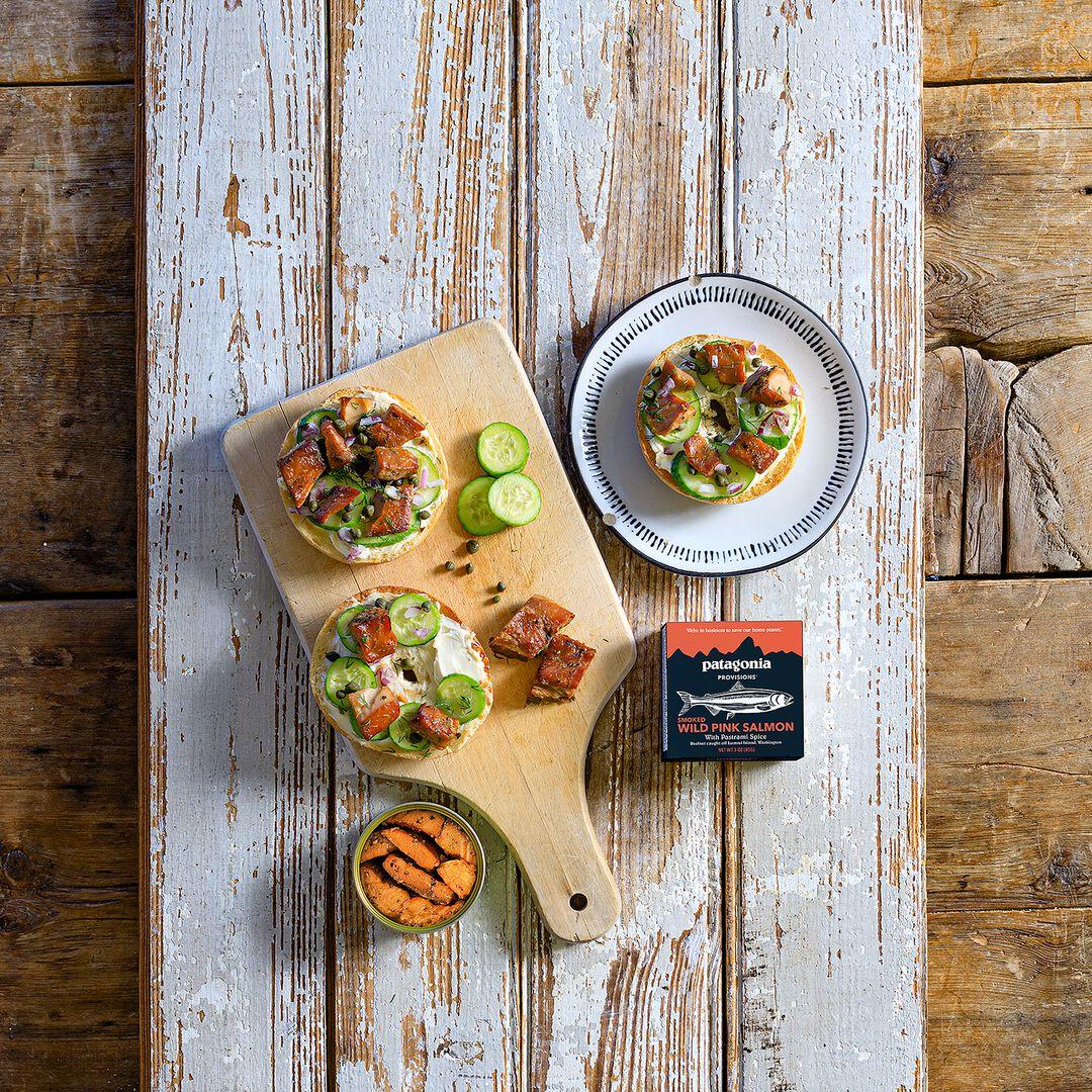 Provisions Canned Smoked Wild Pink Salmon Variety Pack | Patagonia