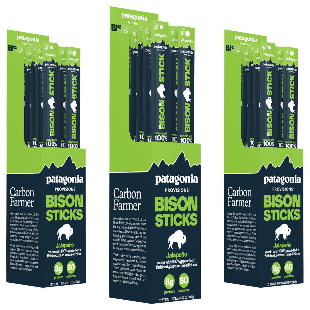 Provisions Grass-Fed Jalapeño Bison Meat Sticks | Patagonia discount
