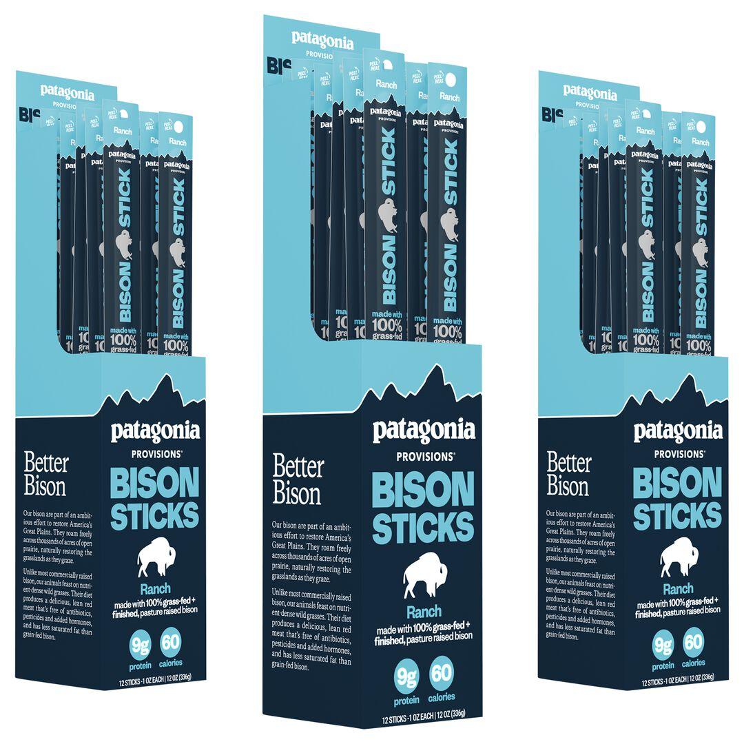 Provisions Grass-Fed Ranch Bison Meat Sticks | Patagonia sale