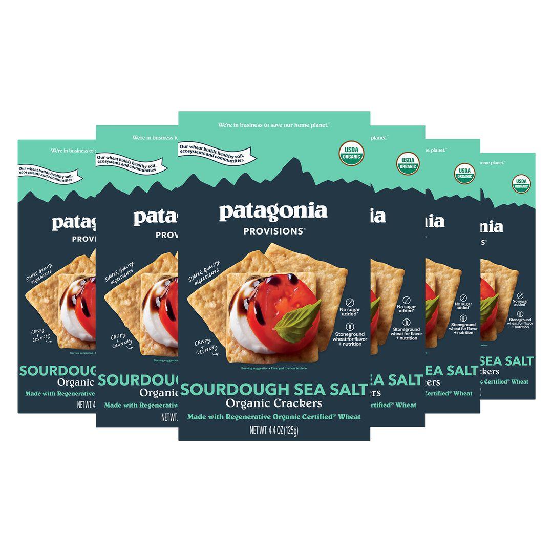 Provisions Organic Sourdough Sea Salt Crackers | Patagonia online