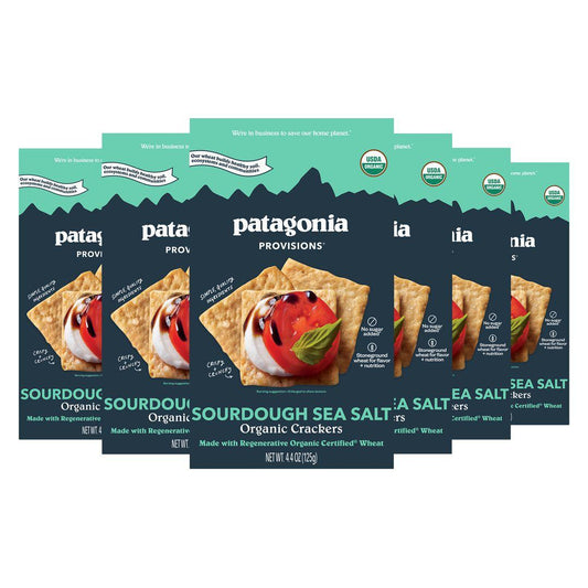 Provisions Organic Sourdough Sea Salt Crackers | Patagonia online