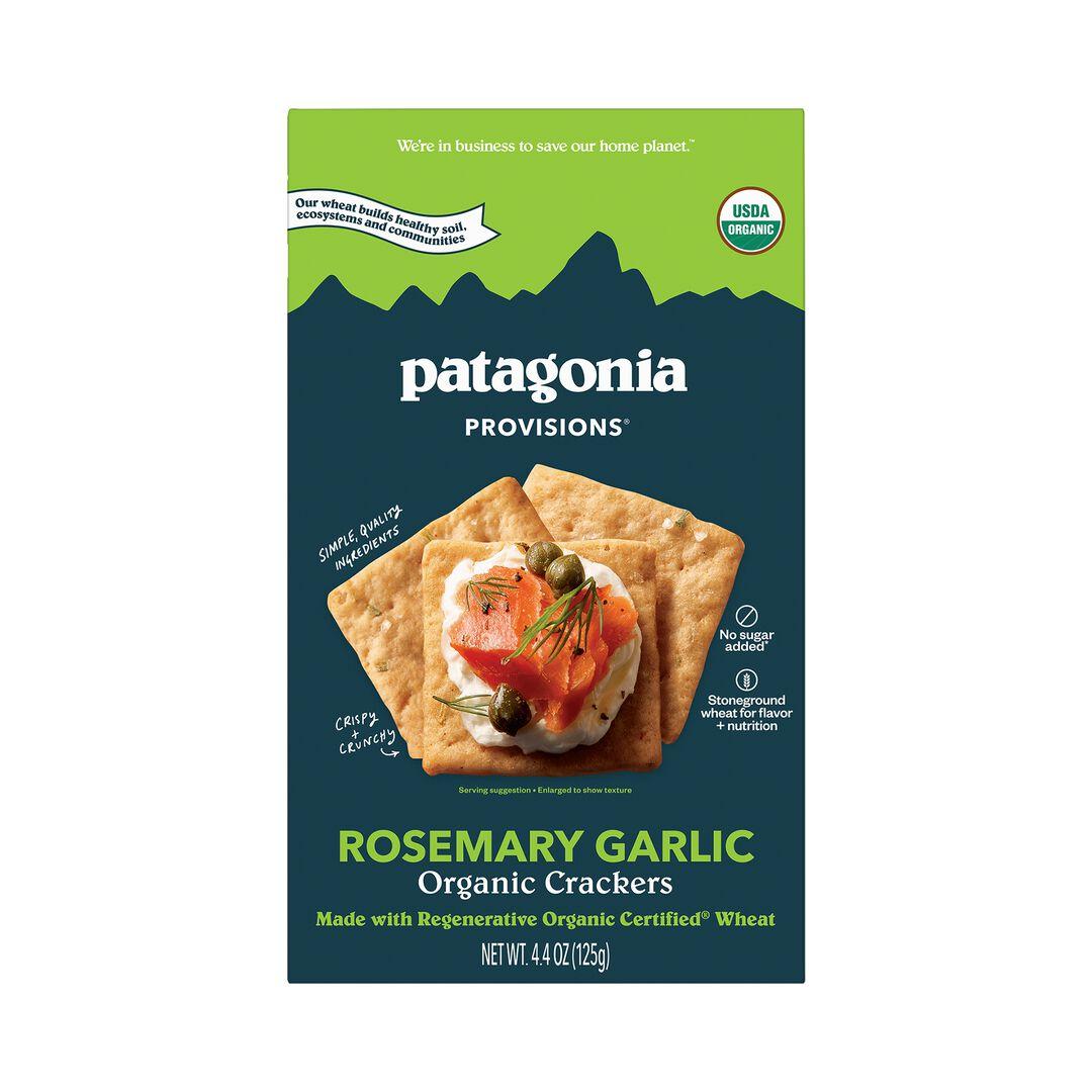 Provisions Organic Rosemary Garlic Crackers | Patagonia for sale