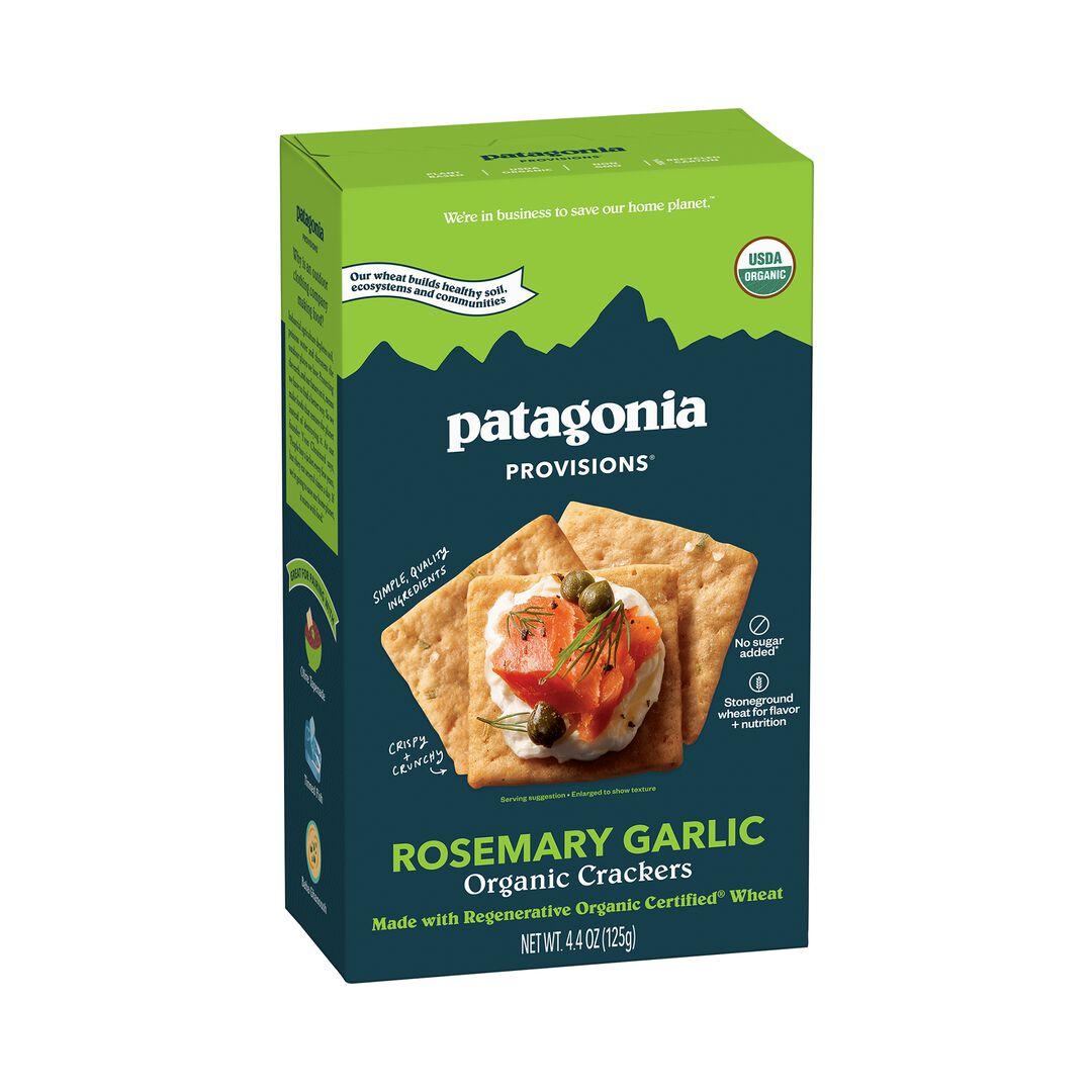 Provisions Organic Rosemary Garlic Crackers | Patagonia for sale