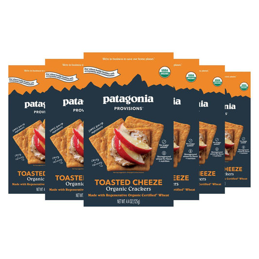 Provisions Organic Toasted Cheeze Crackers | Patagonia outlet