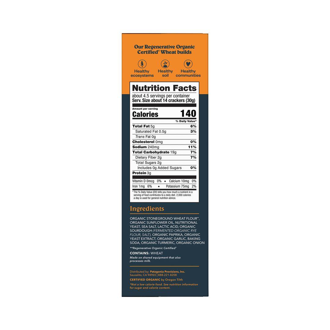 Provisions Organic Toasted Cheeze Crackers | Patagonia outlet